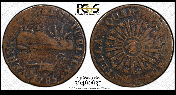 Vermont Token 1785 Scarce